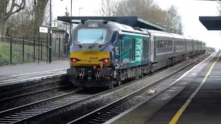 68008 Rowley Regis, 28/01/18 (nice noise departing)