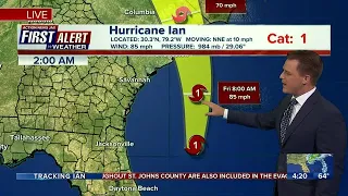 First Alert Forecast: September 30, 2022 - Morning | Action News Jax