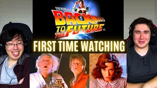 REACTING to *Back to the Future* THAT'S HIS MOM!!?? (First Time Watching) Classic Movies