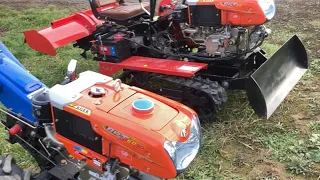 Two wheel tractor vs tracked crawler