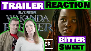 Mike and Jess React - Black Panther 2 WAKANDA FOREVER Trailer - Bitter Sweet Feeling