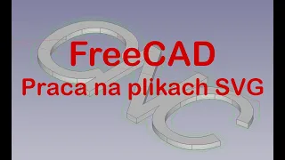 FreeCAD Praca na podstawie SVG