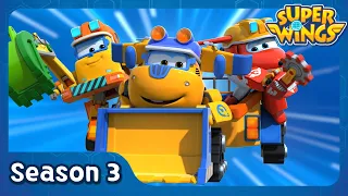 Treehouse Trouble | super wings season 3 | EP02