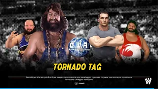 WWE 2K24 Hibilly Jim e Earthquake vs Terminator e Tugboat 2 player