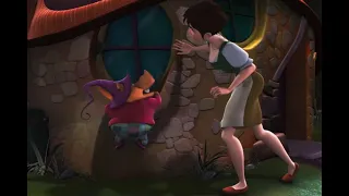 Happily N'ever After (2006) - Wolf Chase + Arriving at Dwarves' House