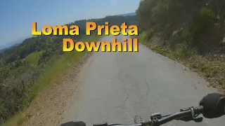 MTB - Loma Prieta downhill - Santa Cruz mountain backroads