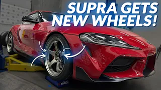 Advan GT Beyond Wheels for the Supra!