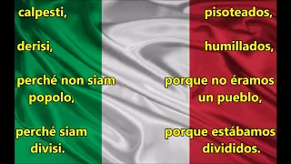 Himno Italiano - Letra Español- Italiano