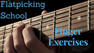 Guitar Finger Exercises for Bluegrass and Irish Music: Flatpicking Lesson 1