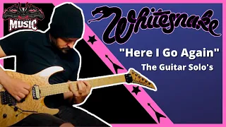 Whitesnake - Here I Go Again | The Guitar Solo's 1982 - 1987