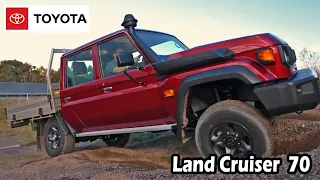 Toyota Land Cruiser 70 -  Interior design, Off-road driving