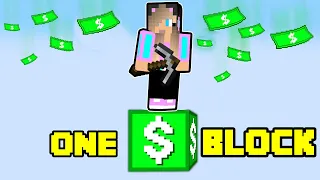 ΕΠΙΒΙΩΝΩ ΣΤΟ ONE BLOCK ΑΠΟ ΛΕΦΤΑ ΣΤΟ MINECRAFT !