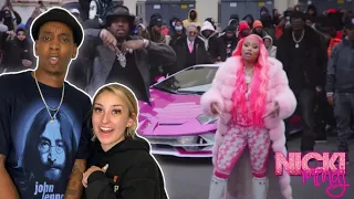 WHO NICKI TALKIN ABOUT?! | Nicki Minaj feat. Fivio Foreign - We Go Up REACTION