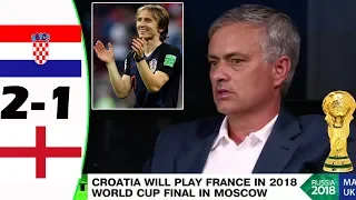 CROATIA VS ENGLAND 2-1 [POST MATCH ANALYSIS] WITH JOSÉ MOURINHO!