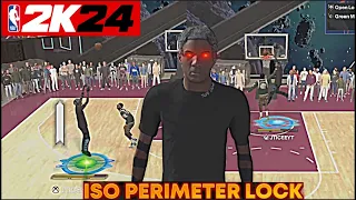 GAME BREAKING REBIRTH DEMIGOD" BUILD CAN DO EVERYTHING!! BEST 6'8 DEMIGOD BUILD ON NBA2K24!