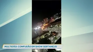 EM TODOS OS CANTOS: Show de Marília Mendonça termina em arrastão e quebra-quebra