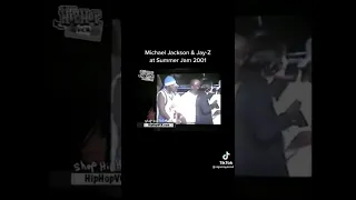 JAY Z BRINGS OUT MICHAEL JACKSON AT THE SUMMER JAM IN 2001