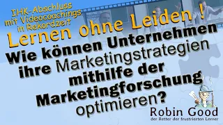 Wie können Unternehmen ihre Marketingstrategien mithilfe der Marketingforschung optimieren?