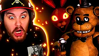 Horror Fan Reacts to ALL Five Nights At Freddy's Trailers