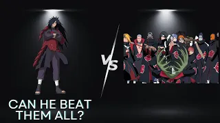 Madara Uchiha Vs The Akatsuki | Could Base Madara Beat all the Members of Akatsuki?