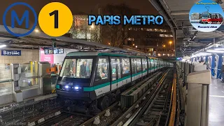 Metro in Paris 🇫🇷  | Ep. 1 | Line 1 🚇