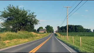 Driving in Lancaster County Pennsylvania