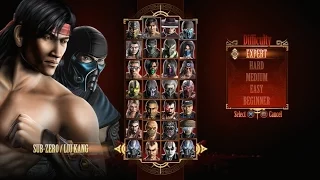 Mortal Kombat 9 - Expert Tag Ladder (Sub-Zero & Liu Kang/3 Rounds/No Losses)