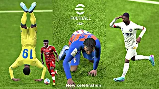 New celebrations in eFootball24 |Best and Unique|🔥