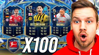 JEG ÅBNEDE 100 BUNDESLIGA TOTS PAKKER!