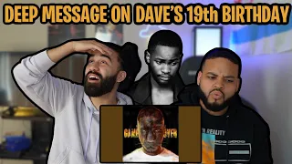 Americans React to DAVE - MY 19TH BIRTHDAY | Reaction!