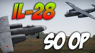 War Thunder IL-28 JET BOMBER- War Thunder Jet Gameplay