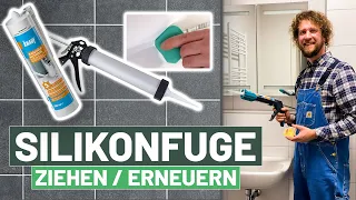 Meine erste SILIKONFUGE (Anleitung & Tipps) Fuge ziehen und erneuern