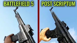 BATTLEFIELD 5 vs Post Scriptum - Weapon Comparison