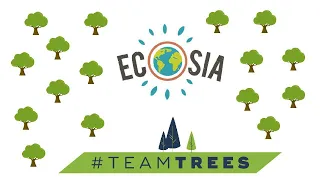 #TEAMTREES 20 MILLION TREES! | ECOSIA plants trees for YOU USING IT to search the WEB!