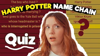 Harry Potter Quiz ⚡ NAME CHALLENGE  #backtohogwarts