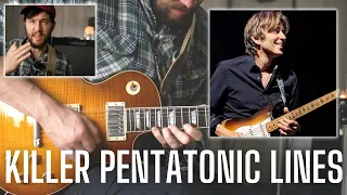 Shred Pentatonics like Eric Johnson and Joe Bonamassa