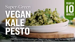 Super-Green Vegan Kale Pesto | Minimalist Baker Recipes