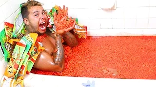 HOT CHEETOS & TAKIS CHALLENGE