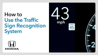 How to Use Traffic Sign Recognition (TSR)