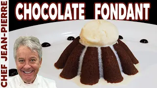 MELTING Chocolate Lava Cake! - Chef Jean-Pierre