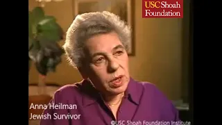 Prisoner Revolt at Auschwitz-Birkenau | Holocaust Survivor Anna Heilman | USC Shoah Foundation