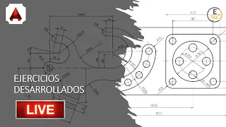 Ejercicios Desarrollados en AutoCAD #autocad 11