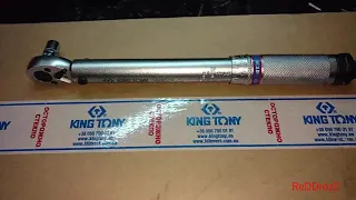 Ключ динамометрический King Tony 1/4" 5-25Nm 34223-1A , обзор .