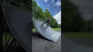 First ever time riding a ramp on new bike ( cult gateway 2021 )