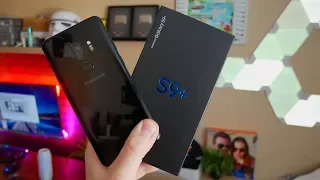 1-й день с Galaxy S9 // Плюсы и Минусы