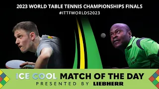 Liebherr Ice Cool Match of Day 1 | Quadri Aruna VS Ovidiu Ionescu | #ITTFWorlds2023