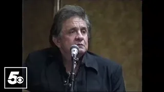 Johnny Cash talks drug abuse recovery (1989) | 5NEWS Vault