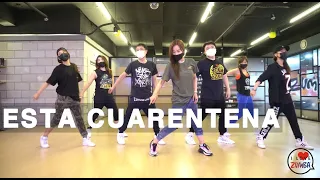 [ZUMBA]  I LOVE ZUMBA  /  Esta Cuarentena - Abraham Mateo (Choreo by CINDY. Feat. KSJ)