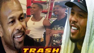 GERVONTA DAVIS "IS MUST-SEE TV" SAYS ROY JONES DEVIN HANEY & SHAKUR STEVENSON ARE NOT! NO🧢 TALK 💯🥊💨