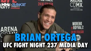 Brian Ortega Talks 'Rebirth,' Reacts to Ilia Topuria's Title-Winning KO